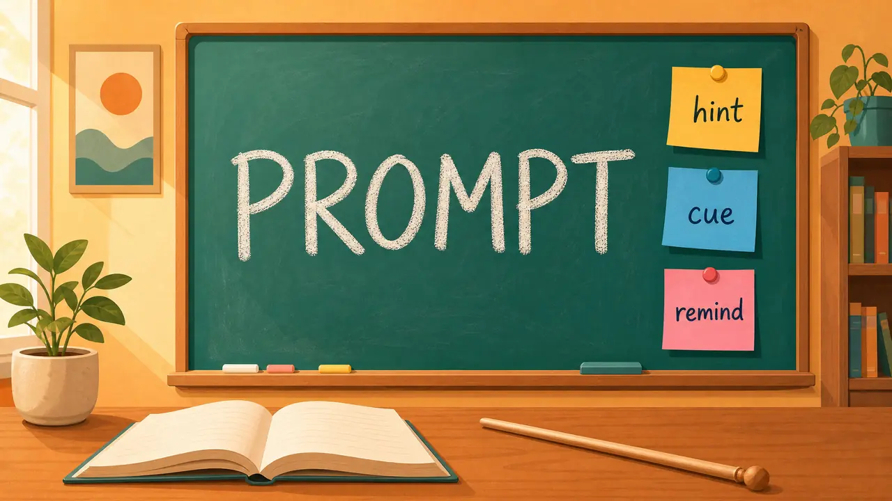 提示词英语怎么说？prompt的用法和易混词一次讲清